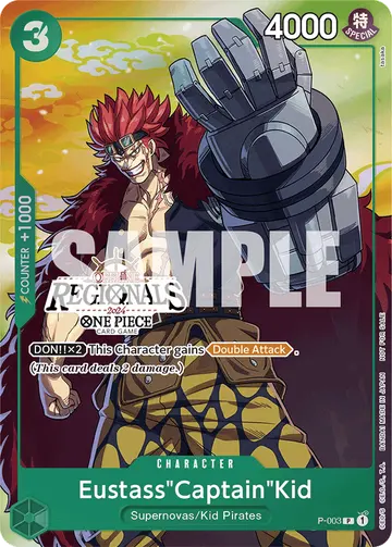 Eustass"Captain"Kid P-003 (Alternate art)