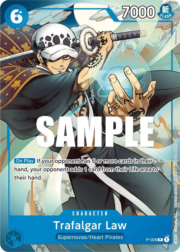 Trafalgar Law P-009 – One Piece Card Game Character