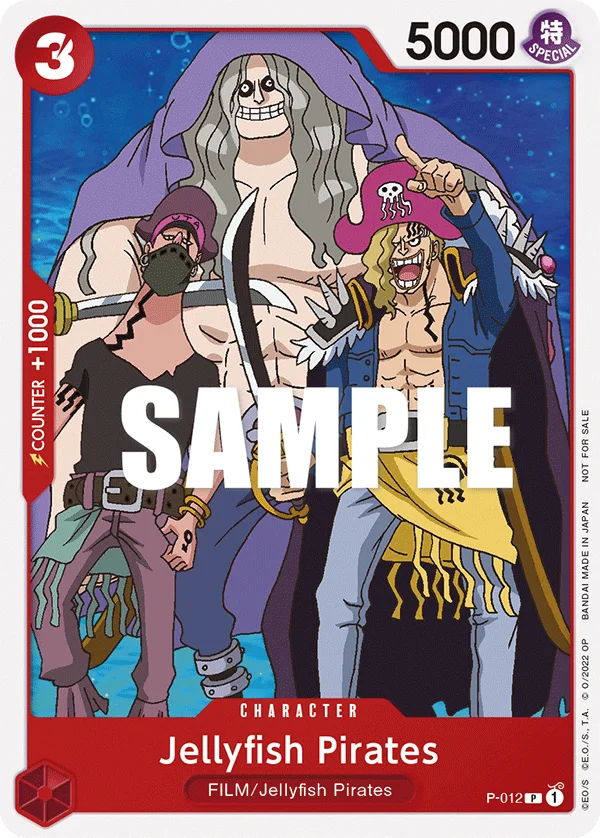 Jellyfish Pirates P-012 – One Piece Card Game Character
