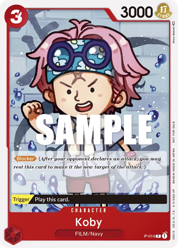 Koby P-014 – One Piece Card Game Character