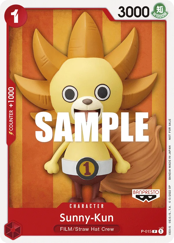 Sunny-Kun P-015 – One Piece Card Game Character