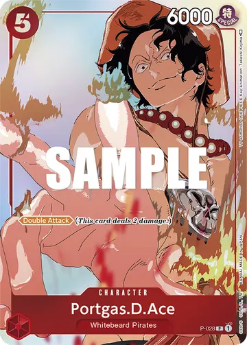 Portgas.D.Ace P-028 (Alternate art)