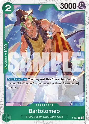 Bartolomeo P-029 (Alternate art)