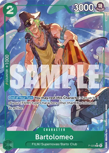 Bartolomeo P-029 (Alternate art)