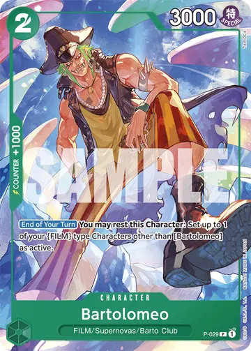Bartolomeo P-029 (Reprint)