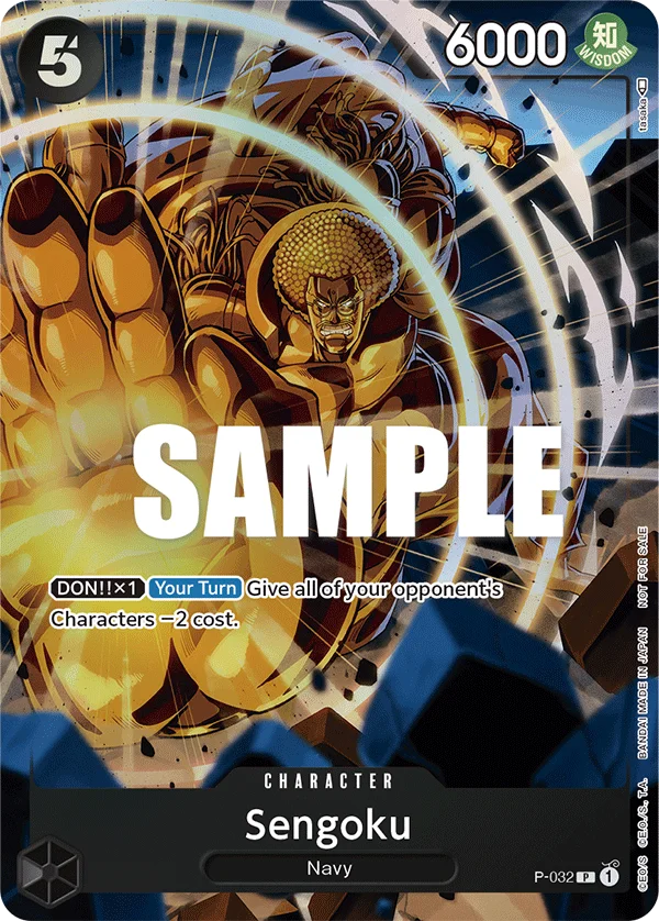 Sengoku P-032 – One Piece Card Game Character