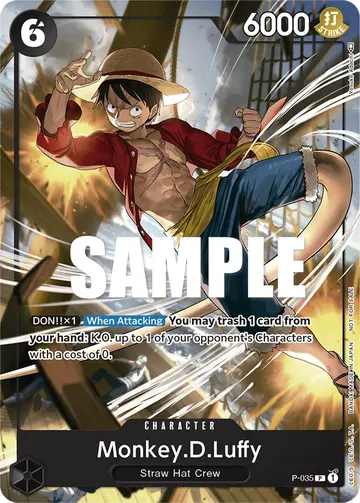 Monkey.D.Luffy P-035