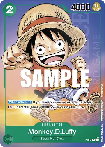 Monkey.D.Luffy P-037