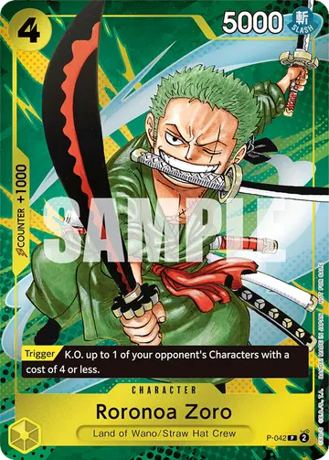 Roronoa Zoro P-042