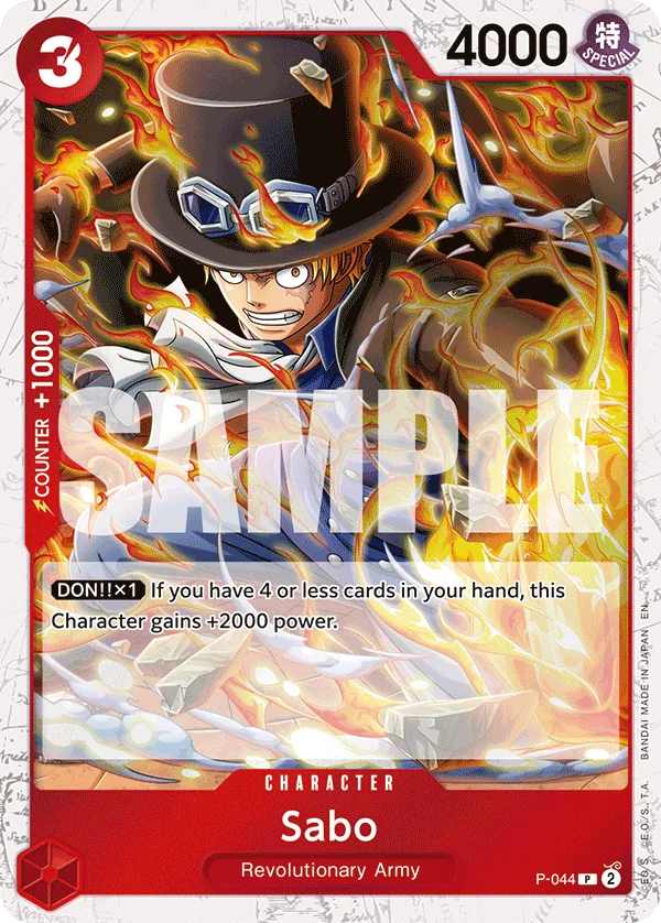 Sabo P-044 – One Piece Card Game Character