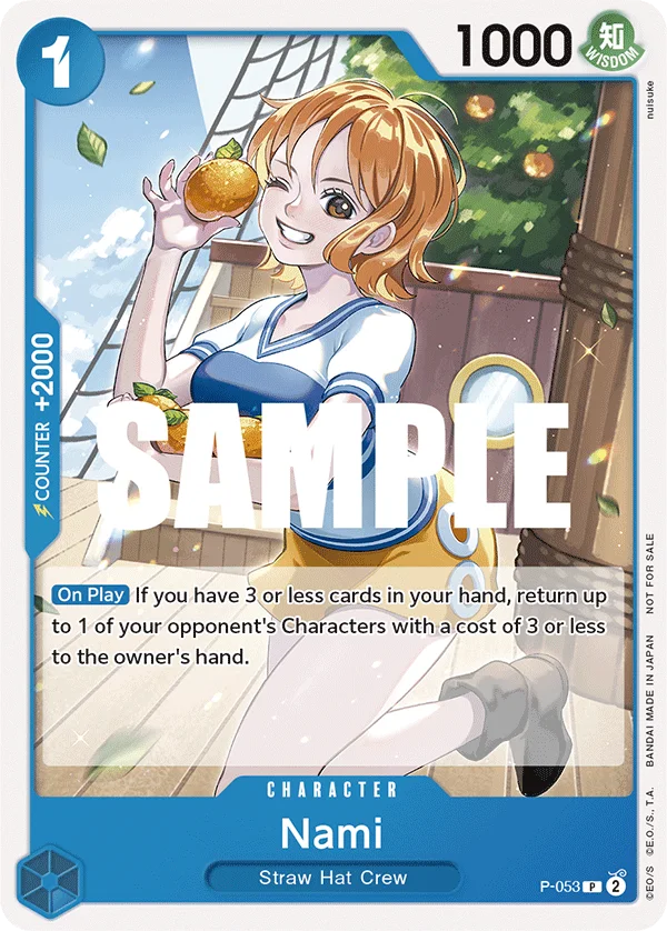 Nami P-053 – One Piece Card Game Character