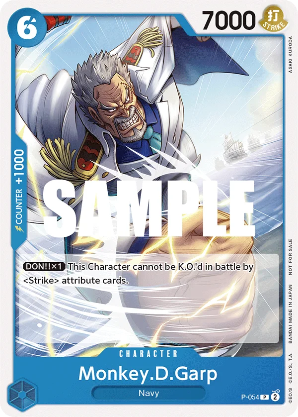 Monkey.D.Garp P-054 – One Piece Card Game Character