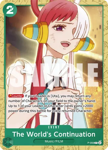 The World's Continuation P-059 (Alternate art)