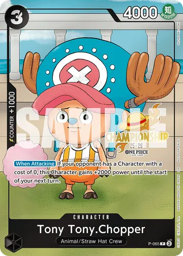 Tony Tony.Chopper P-065 (Alternate art)