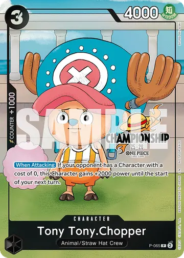Tony Tony.Chopper P-065 (Alternate art)