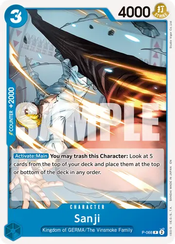 Sanji P-068 (Reprint)