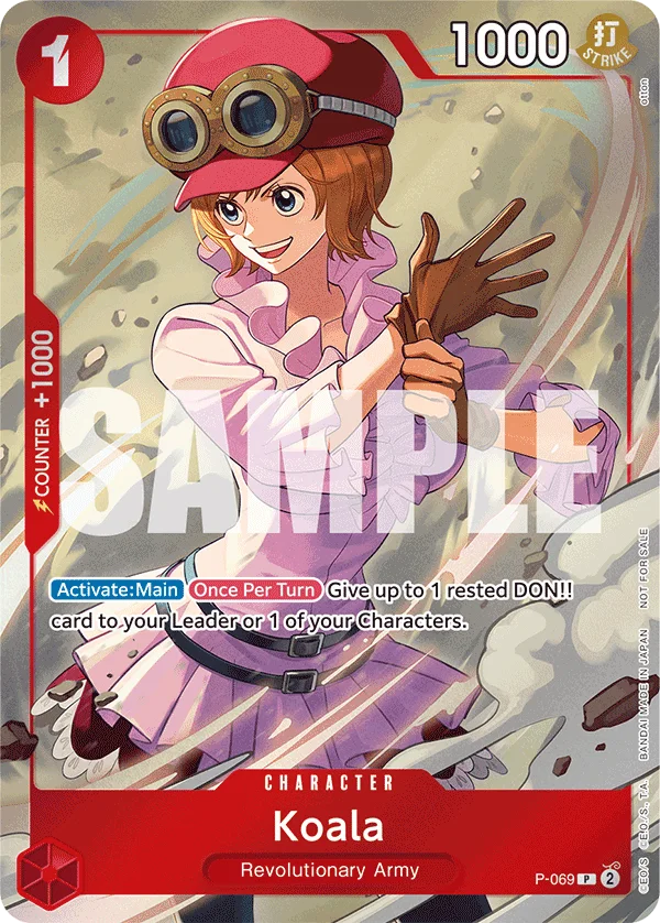 Koala P-069 – One Piece Card Game Character