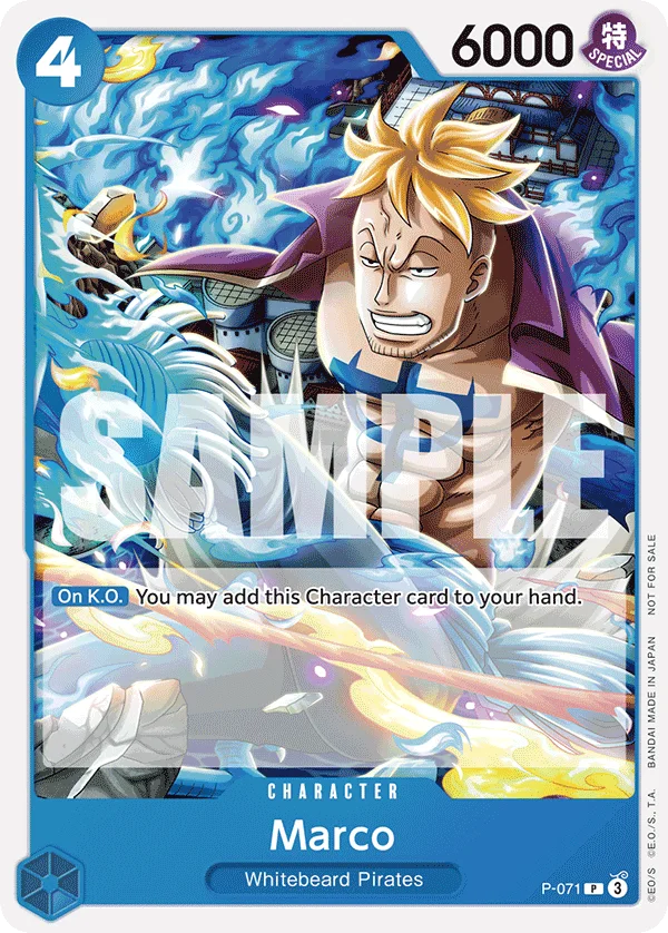 Marco P-071 – One Piece Card Game Character