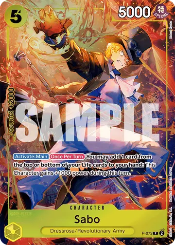 Sabo P-073 (Alternate art)