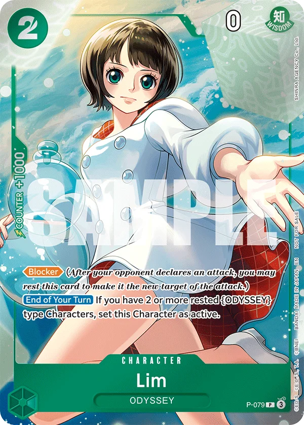 Lim P-079 – One Piece Card Game Character