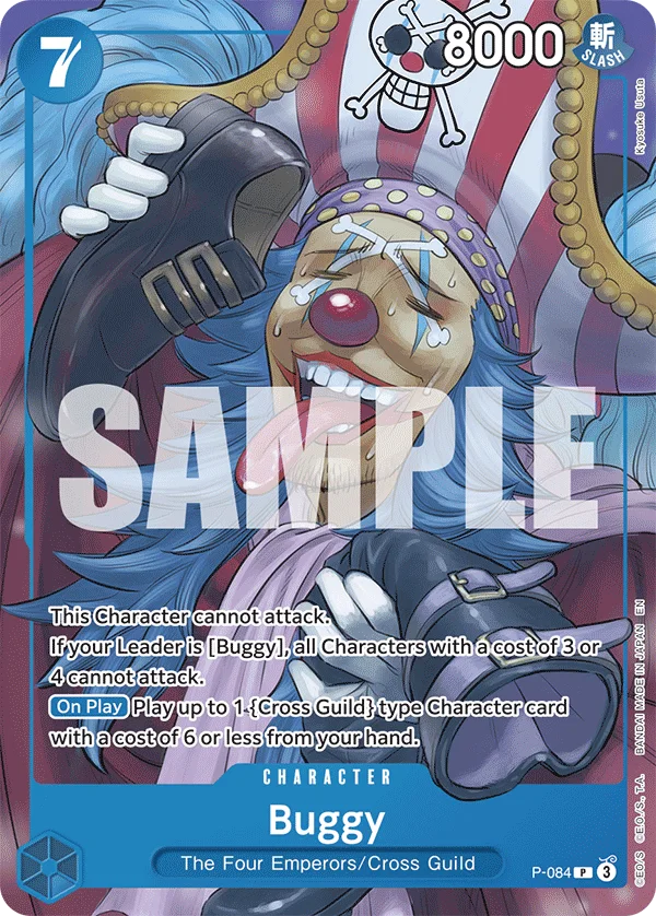 Buggy P-084 – One Piece Card Game Character