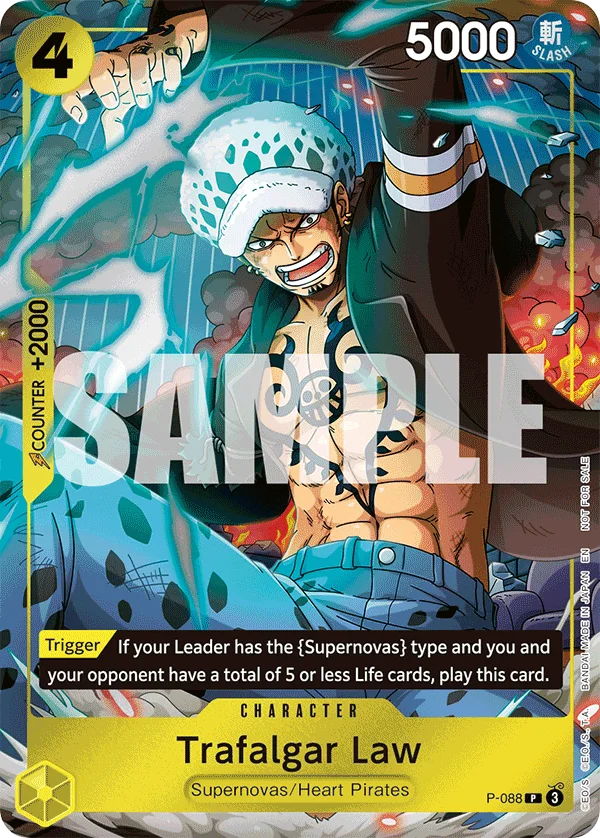 Trafalgar Law P-088 – One Piece Card Game Character
