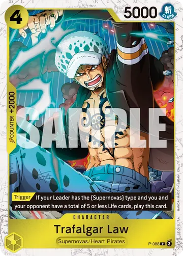 Trafalgar Law P-088 (Alternate art)