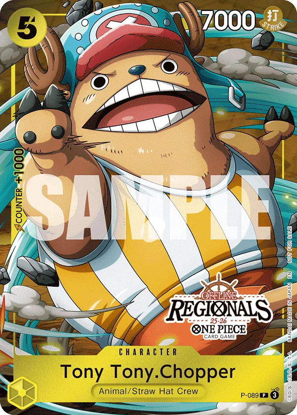 Tony Tony.Chopper P-089 – One Piece Card Game Character
