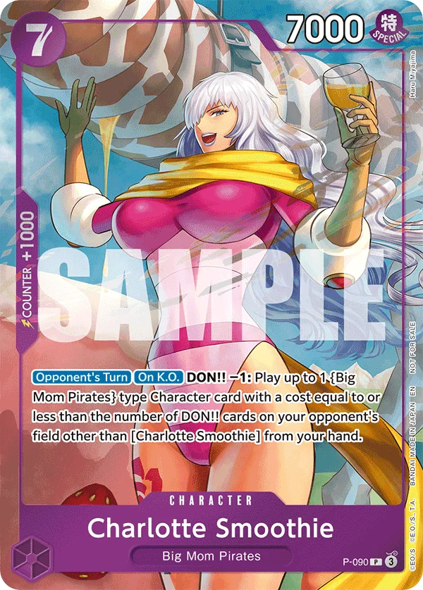 Charlotte Smoothie P-090 – One Piece Card Game Character
