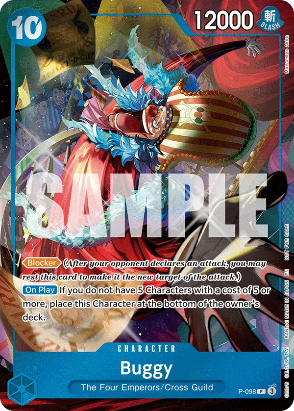Buggy P-098 – One Piece Card Game Character