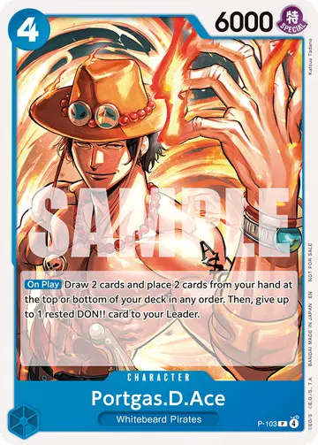 Portgas.D.Ace P-103 (Alternate art)