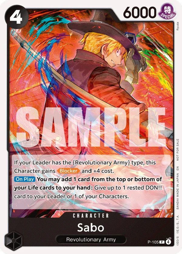 Sabo P-105 – One Piece Card Game Character
