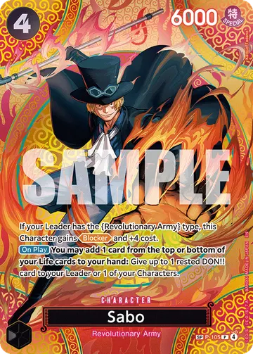 Sabo P-105 (Alternate art)