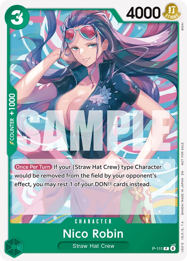 Nico Robin P-111 – One Piece Card Game Character