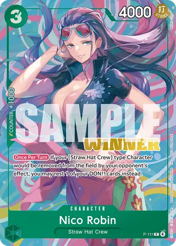 Nico Robin P-111 (Alternate art)