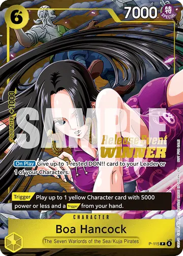 Boa Hancock P-115 (Alternate art)
