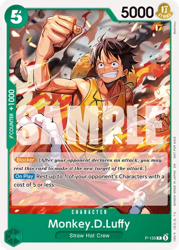 Monkey.D.Luffy P-135
