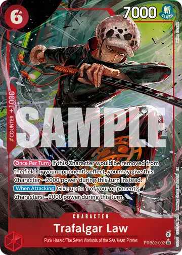 Trafalgar Law PRB02-002 (Alternate art)