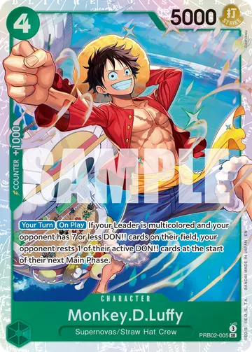 Monkey.D.Luffy PRB02-005