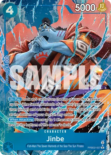 Jinbe PRB02-007 (Alternate art)
