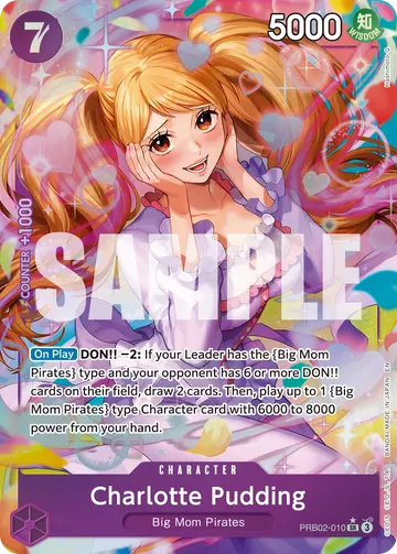 Charlotte Pudding PRB02-010 (Alternate art)