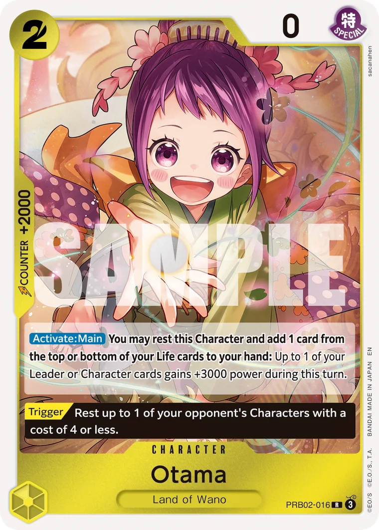 Otama PRB02-016 – One Piece Card Game Character