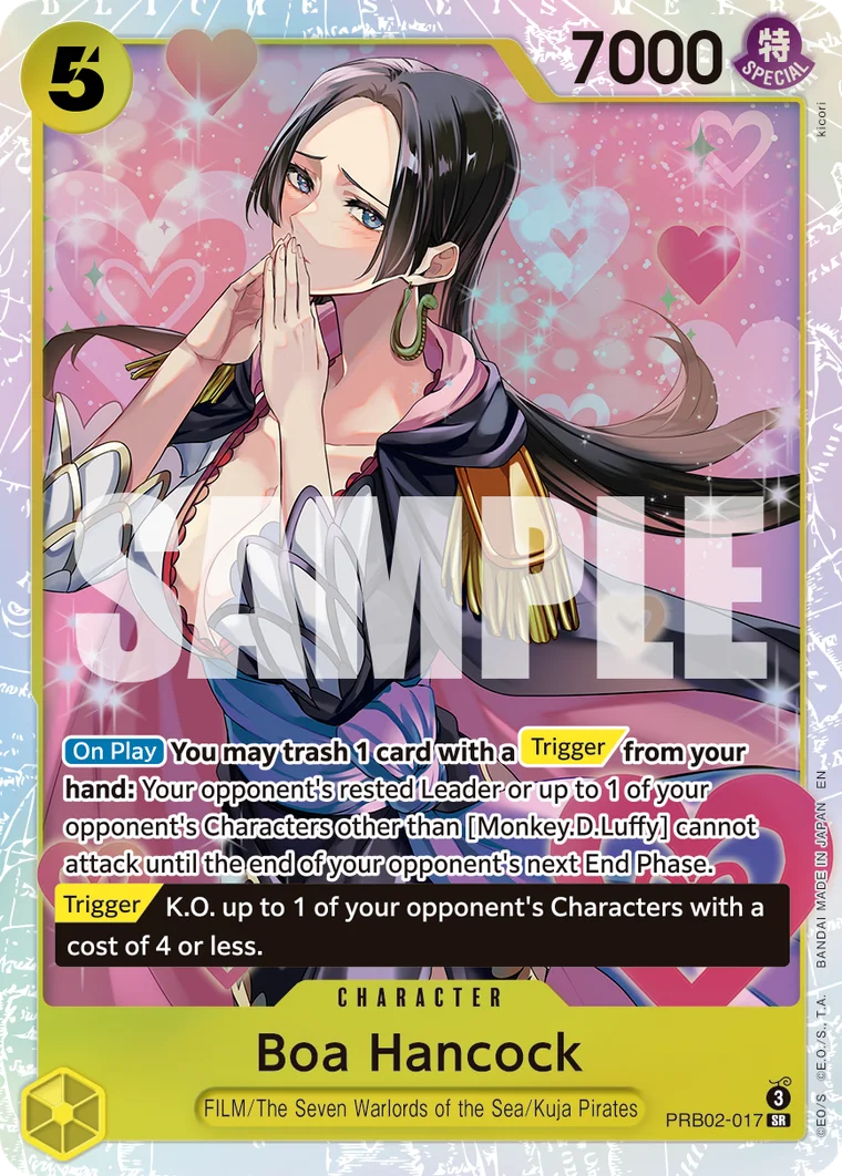 Boa Hancock PRB02-017 – One Piece Card Game Character