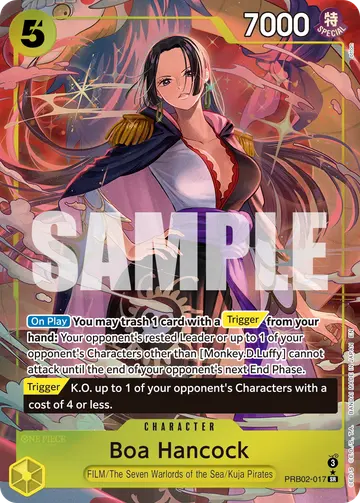 Boa Hancock PRB02-017 (Alternate art)