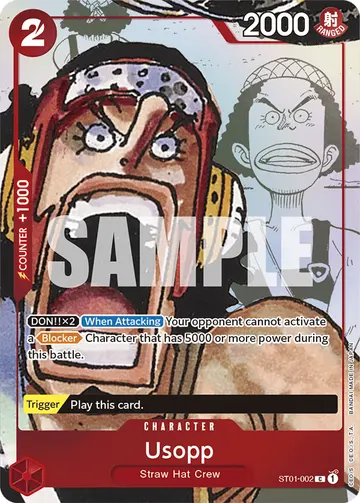 Usopp ST01-002 (Alternate art)