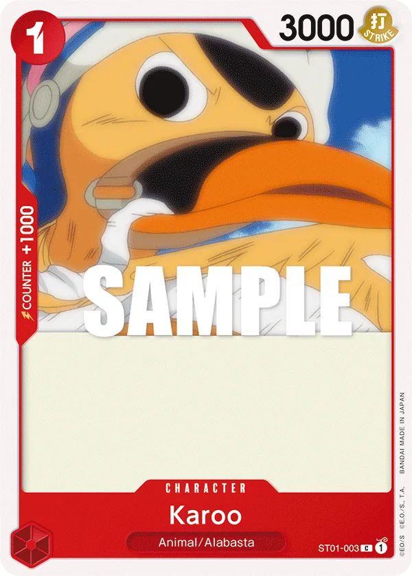 Karoo ST01-003 – One Piece Card Game Character