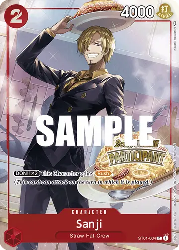 Sanji ST01-004 (Alternate art)