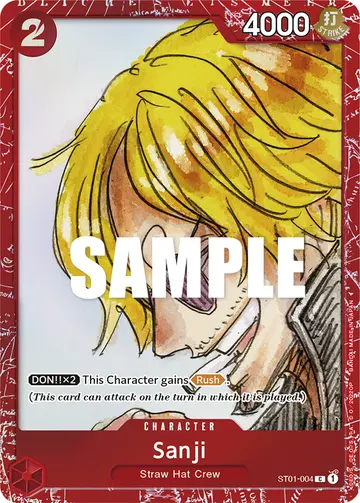 Sanji ST01-004 (Alternate art)