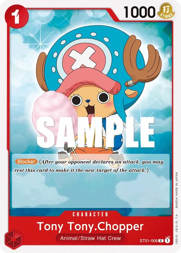 Tony Tony.Chopper ST01-006 – One Piece Card Game Character