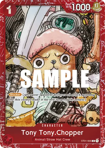 Tony Tony.Chopper ST01-006 (Alternate art)